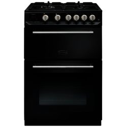 Rangemaster Arleston 10739 60cm Gas Cooker in Black and Chrome